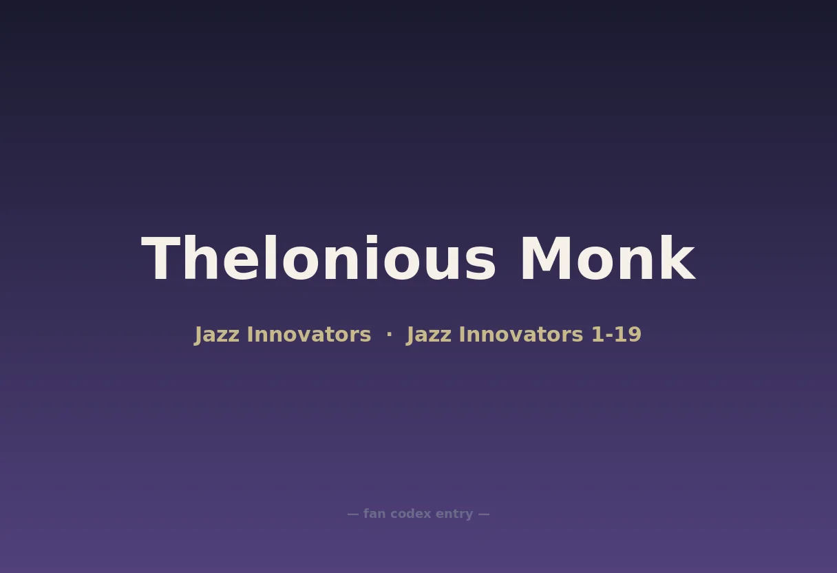 Thelonious Monk